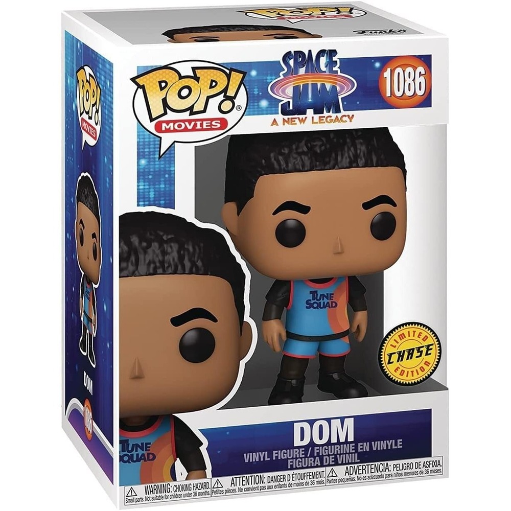 Funko Pop Space Jam Dom 1086 Chase Variant Vinyl Figure A New Legacy Tune Squad